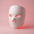 7 Colors LED Facial Mask Light Therapy Red Light Facial Mask for Anti-Aging Rejuvenation Brighten Skin Beauty Device
