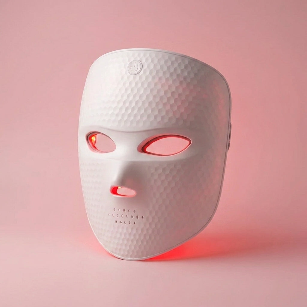 7 Colors LED Facial Mask Light Therapy Red Light Facial Mask for Anti-Aging Rejuvenation Brighten Skin Beauty Device